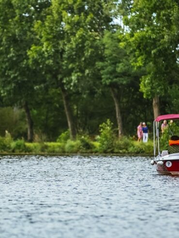 ville de Rennes en bateau