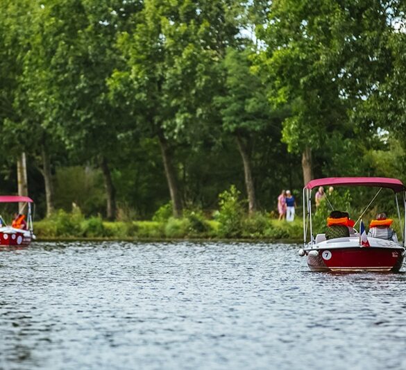 ville de Rennes en bateau