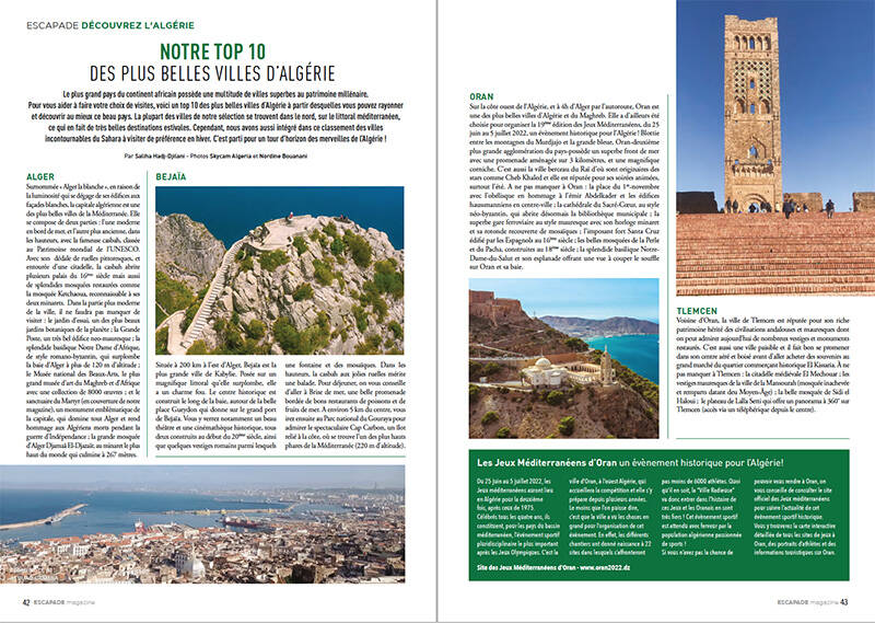 extrait Escapade Magazine