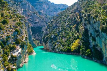 pause dans les gorges du Verdon