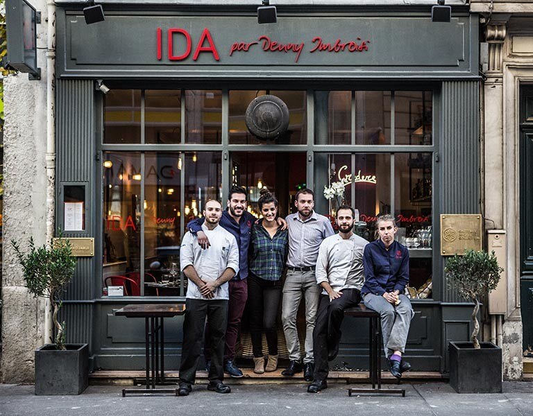 devanture restaurant Ida