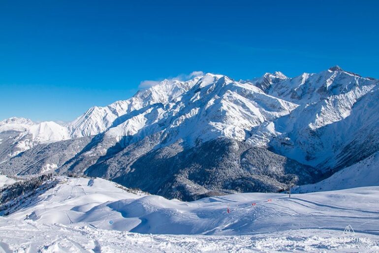 domaine skiable Contamines