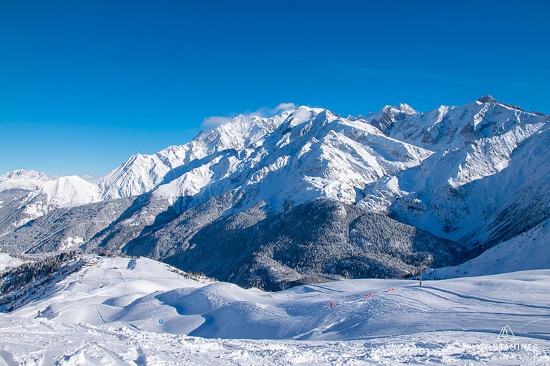 domaine skiable Contamines