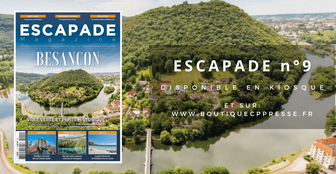 Escapade 9 dispo en kiosque