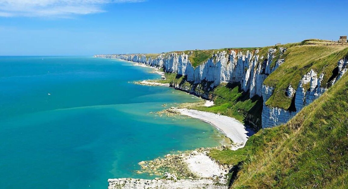 Normandie, falaise