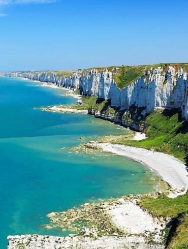 Normandie, falaise