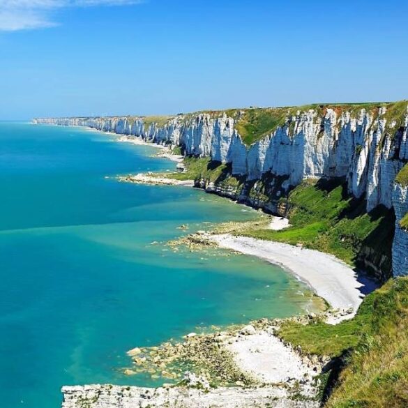 Normandie, falaise