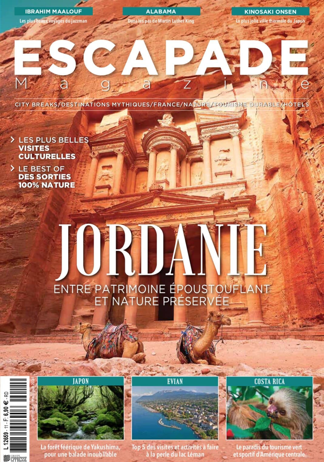 Couverture Escapade Magazine