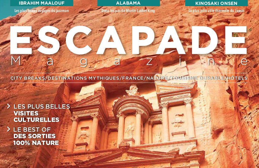 Escapade Magazine couverture