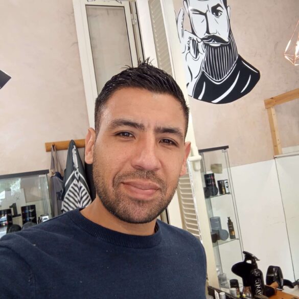 Barber menton