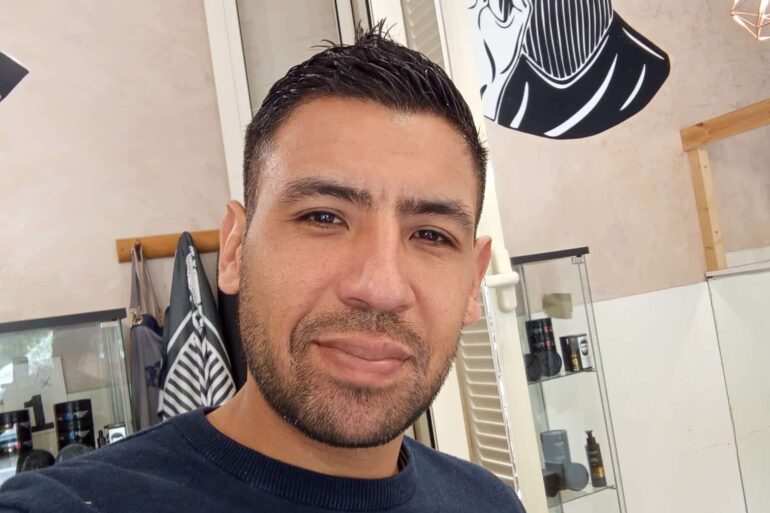 Barber menton