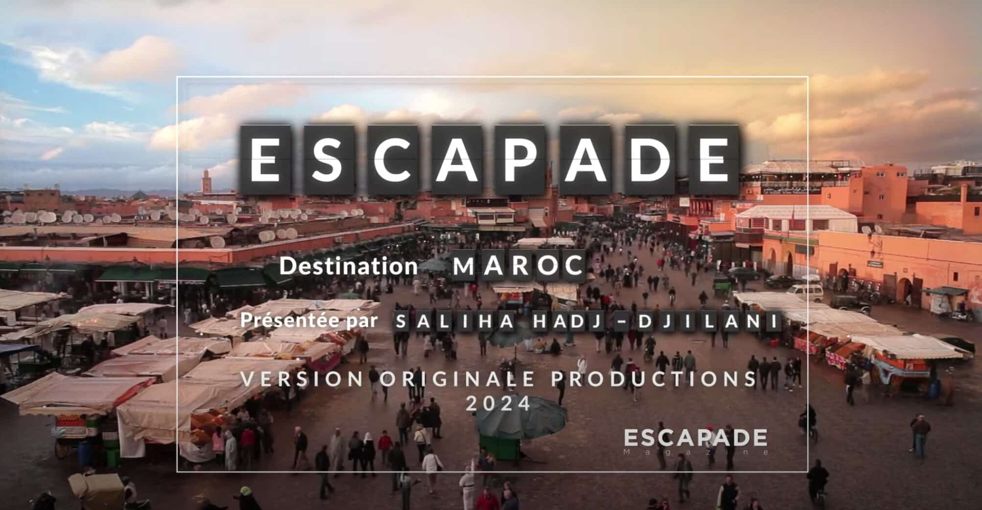 Escapade Magazine sur France 24
