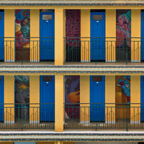 Molitor exposition cabines d'artistes