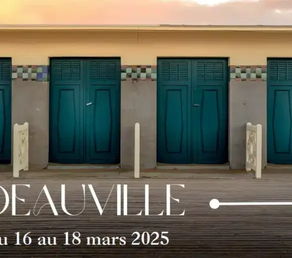 Affiche Cérémonie Congrès Mondial des Maîtres Cuisiniers de France à Deauville