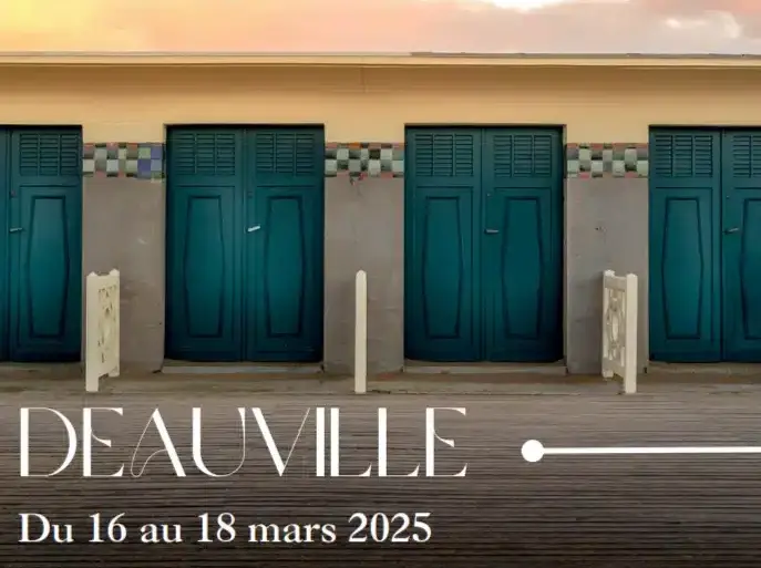 Affiche Cérémonie Congrès Mondial des Maîtres Cuisiniers de France à Deauville