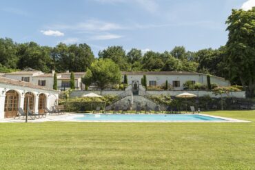 Vignoble, hôtel, Relais-de-Saint-Preuil-piscine