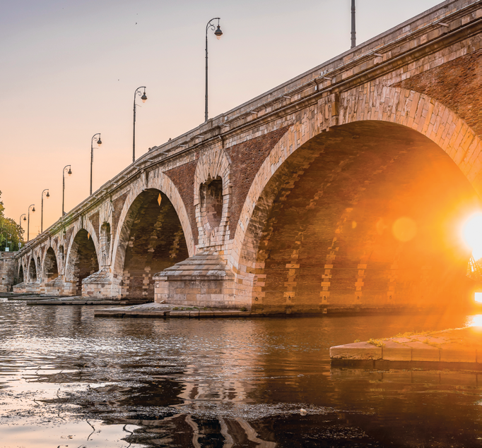 La Garonne et le Pont-Neuf