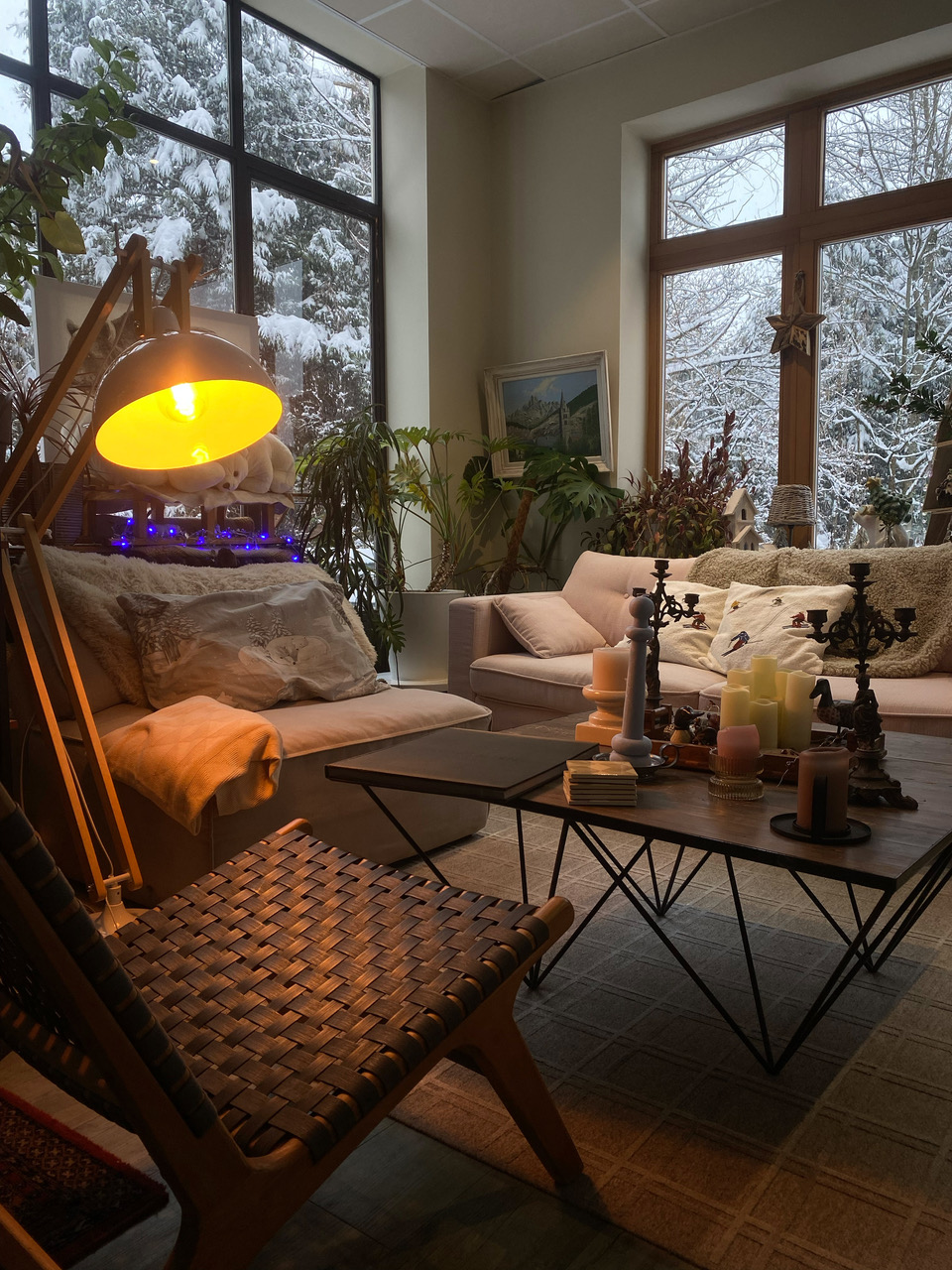 Petit salon de l'hôtel de Milan, Le Bourg-d'Oisans 