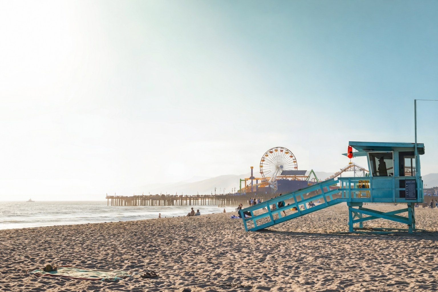 Plage Santa Monica