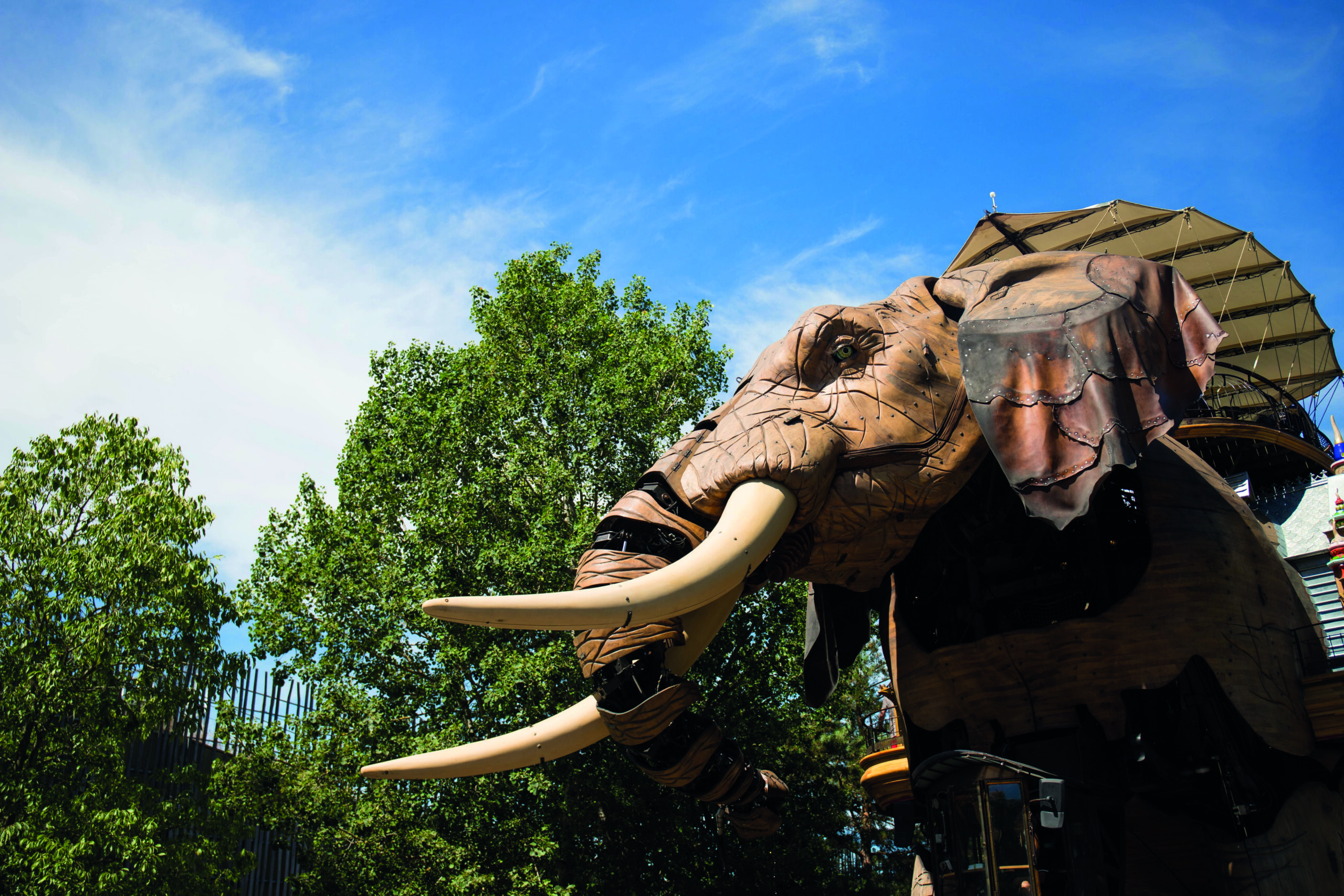 éléphant mécanique des Machines de l’Île à Nantes