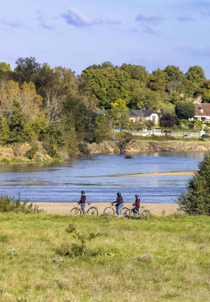 Balade en vélo le long de la Loire 