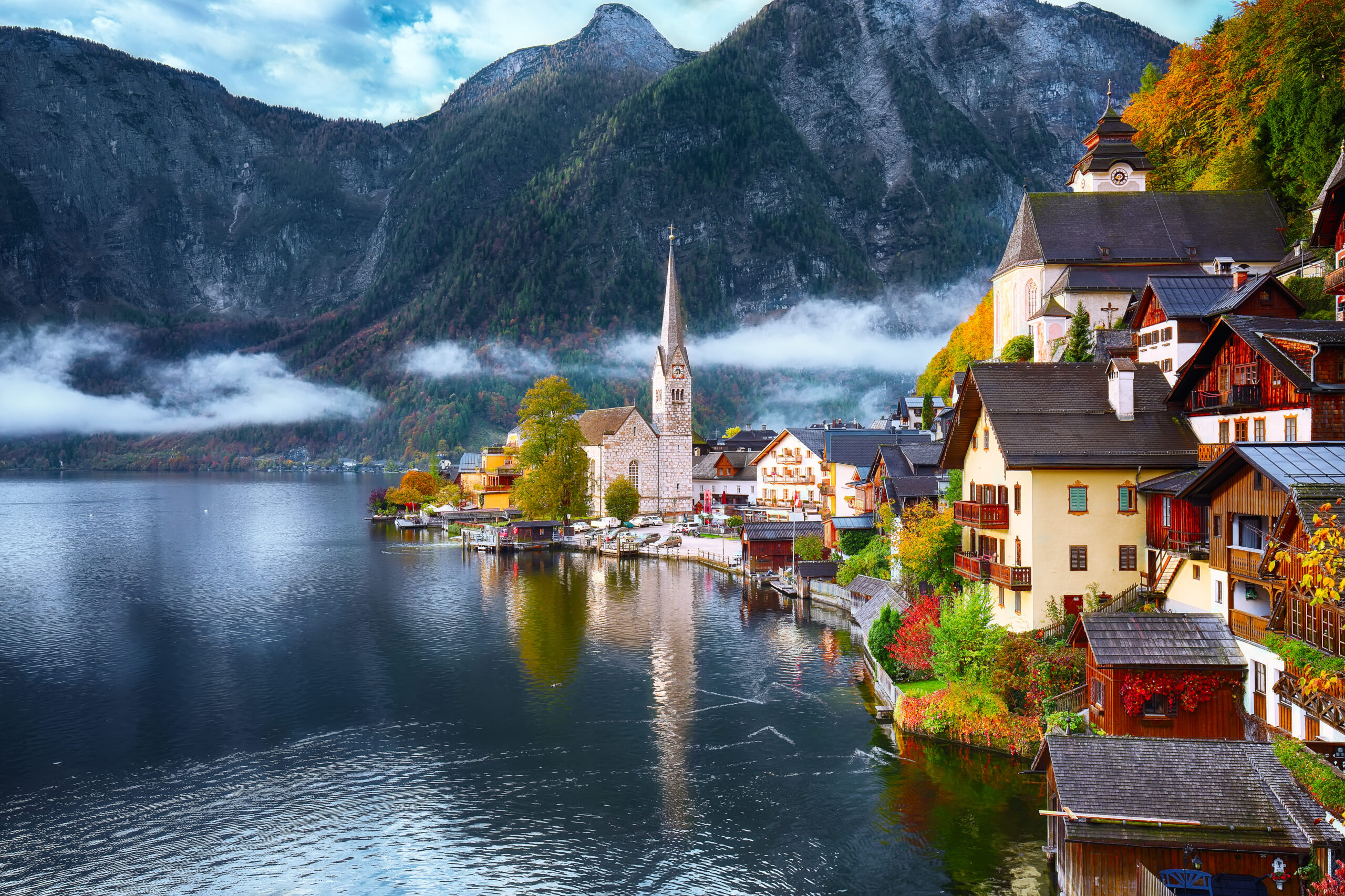 Hallstatt en Autriche 