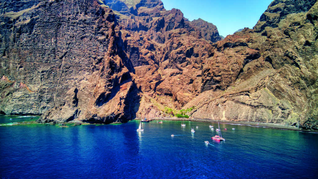 Falaises de Los Gigantes, Tenerife