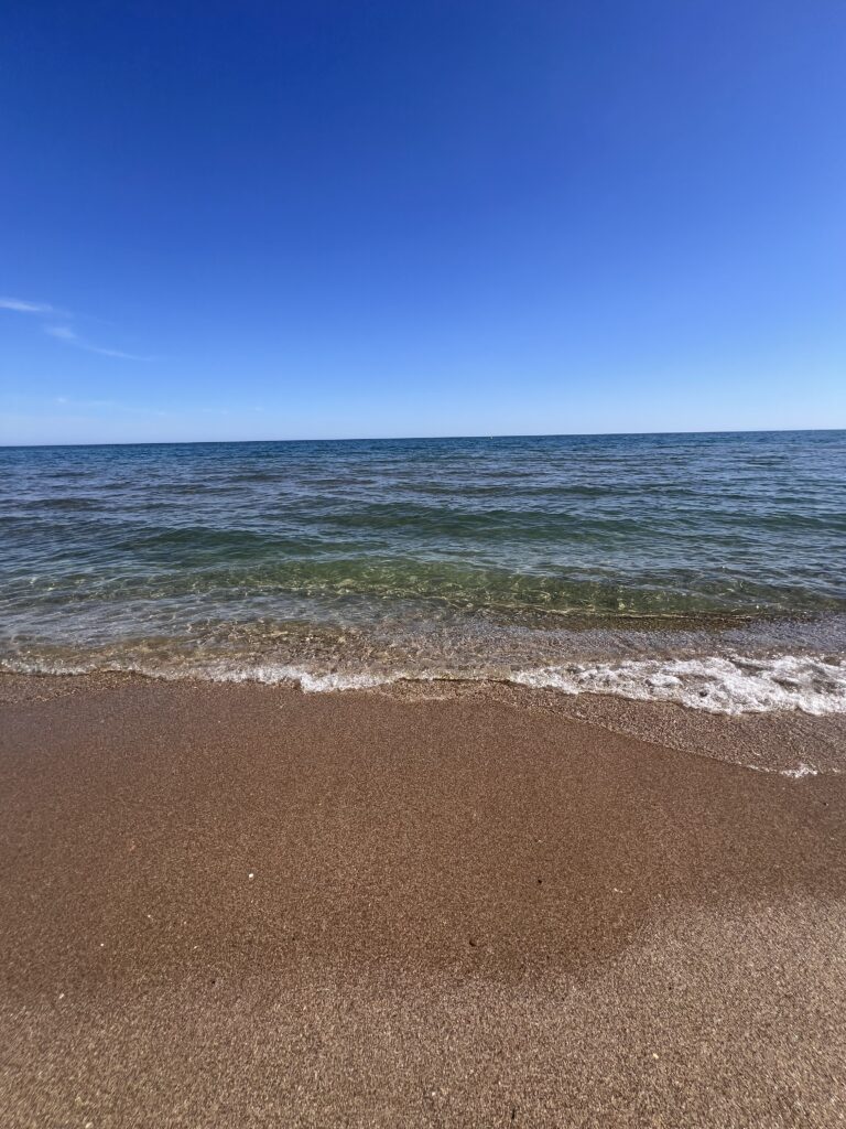 Plage Portiragnes Méditerranée camping Les Sablons