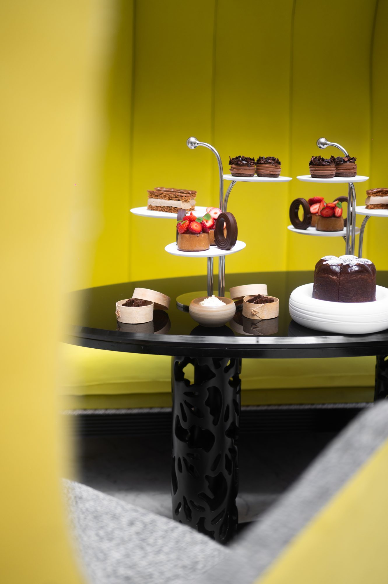 Pâtisseries du goûter du Burgundy Paris